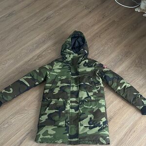 Canada Goose Camouflage Puffer Jacket